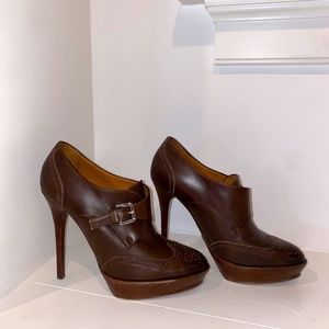 Ralph Lauren Purple Label Leather Heels